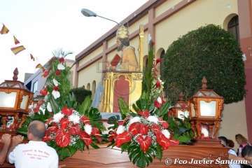 Procesión religiosa en El Ejido (Foto Francisco Javier Santana)